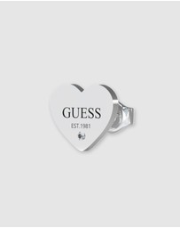 GUESS - Guess Emblazed Studs Party Silver Tone