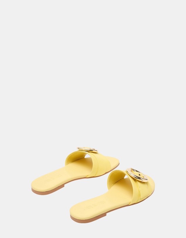 Steve Madden - Marta Yellow Leather Sandals