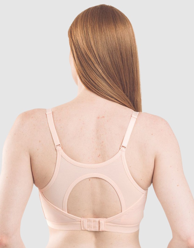 Royce Lingerie - Lola Cotton Crop Top High Neck Teen Bra