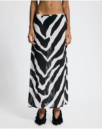 Lover - Thalia Sheer Maxi Skirt