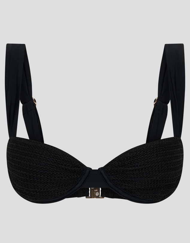Vacay Swimwear - Rhodes Top Nero