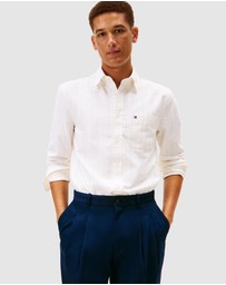 Tommy Hilfiger - Regular Fit Pinstripe Oxford Shirt