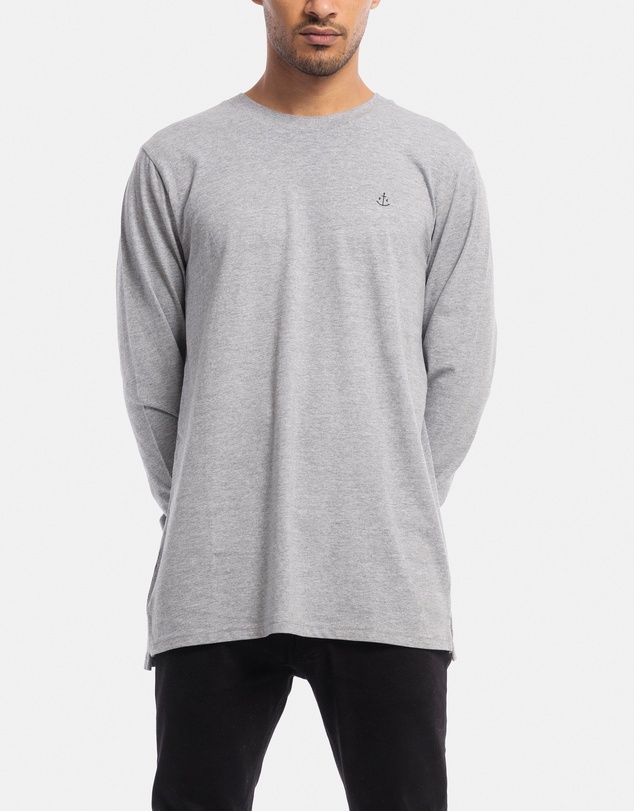 Stock & Co. - Stock & Co Anchor Embroidery Long Sleeve Tee