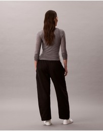 Calvin Klein Jeans - Cotton Terry Barrel Joggers