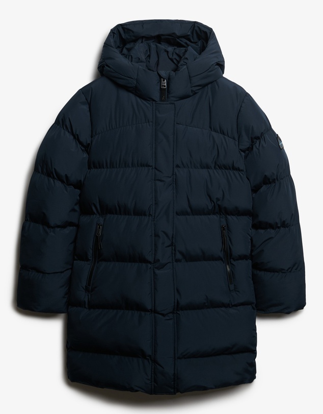 Superdry - Hooded Sports Puffer Mid Jacket