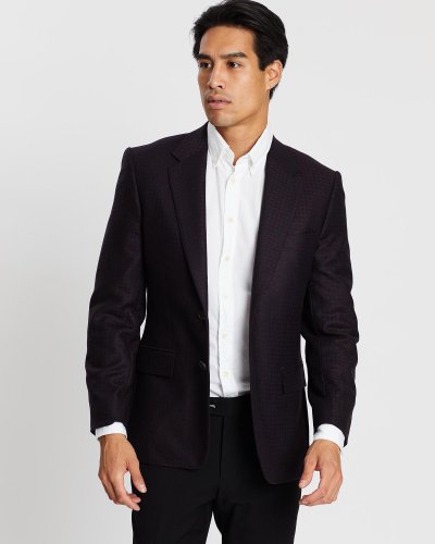 Patterned Cashmere Jacket