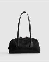 Evity - Anais Leather Bowling Bag