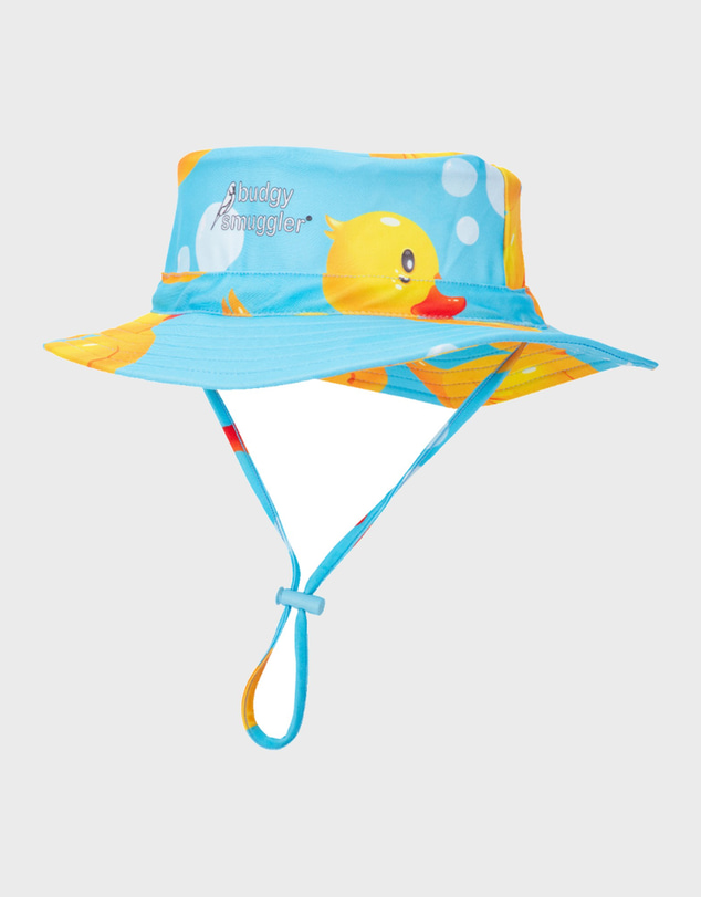 Budgy Smuggler - Kids Onesie Swim Bundle in Rubber Ducks UPF 50+