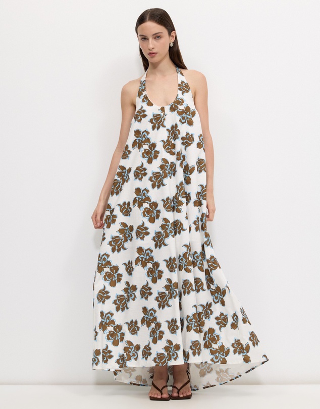 Calli - Lucy Scoop Neck Maxi Dress