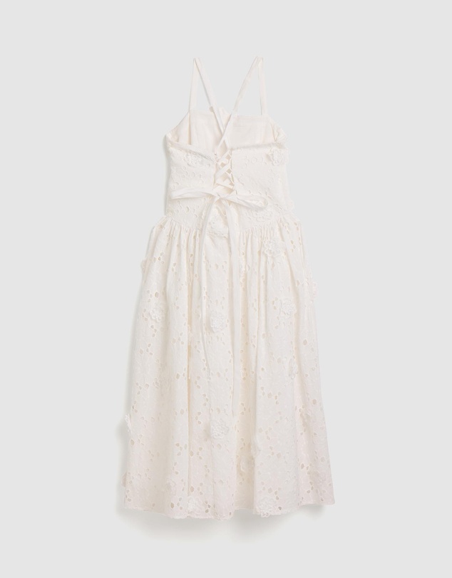 Bardot Junior - Estie Broderie Midi Dress - Kids-Teens