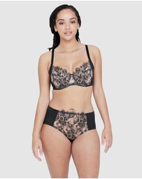 Skarlett Blue - Entice Fuller Bust Sheer Lace Bra with Side Support