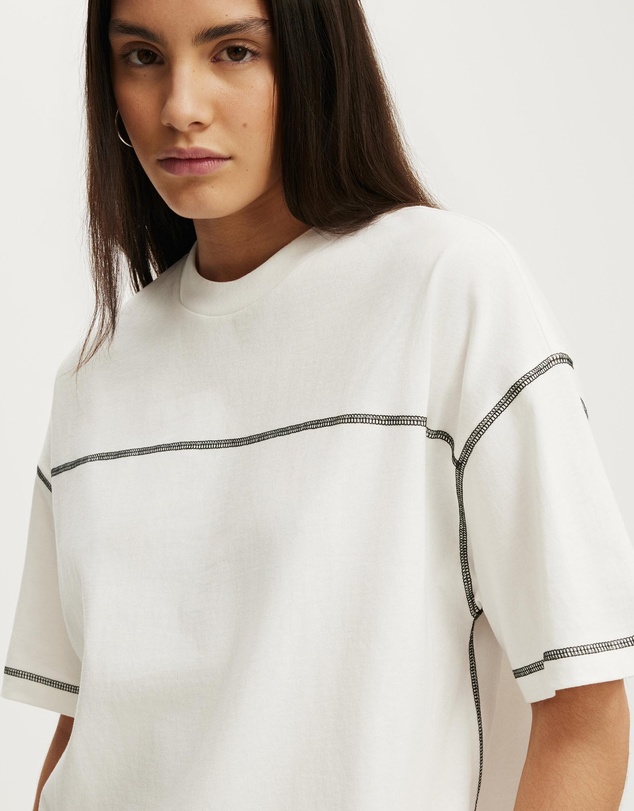 Cotton On - Boxy Short Sleeve Tee