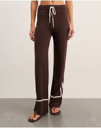 Jag - Orla Contrast Knit Pant