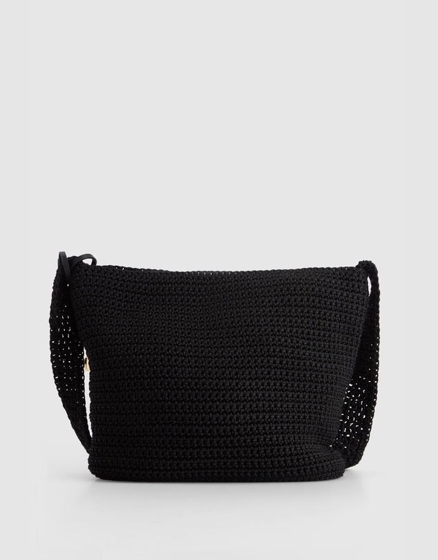 Laura Jones - Rayon Crochet Crossbody Bag