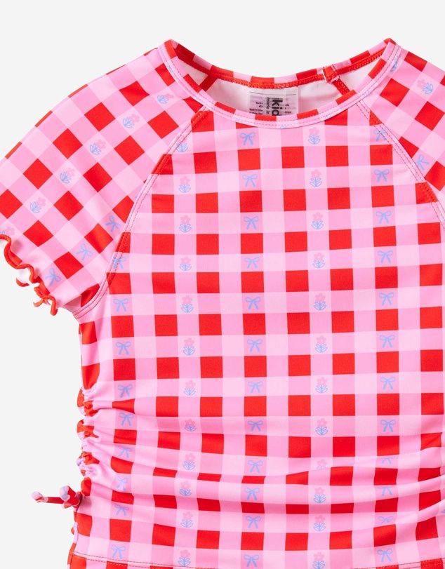 Cotton On Kids - Florence S/S Rashie And Bikini Bottom Set
