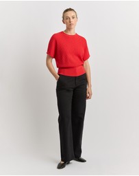 Toorallie - Pointelle Knit Dolman