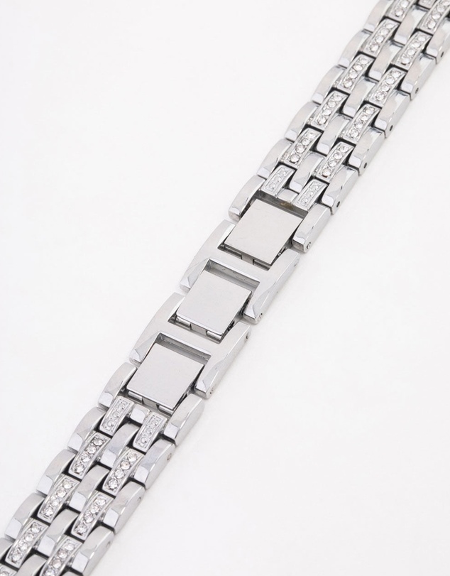 Lovisa - Silver Diamante Watch Strap 38/40/41