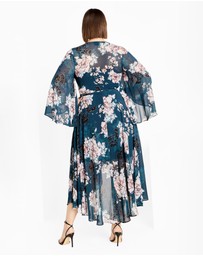 City Chic - Jade Blossom Maxi Dress