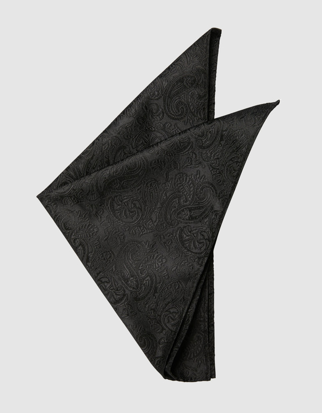 yd. - Rialta Paisley Pocket Square
