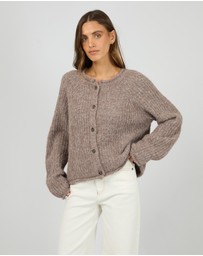 All About Eve - Devon Cardigan Coffee
