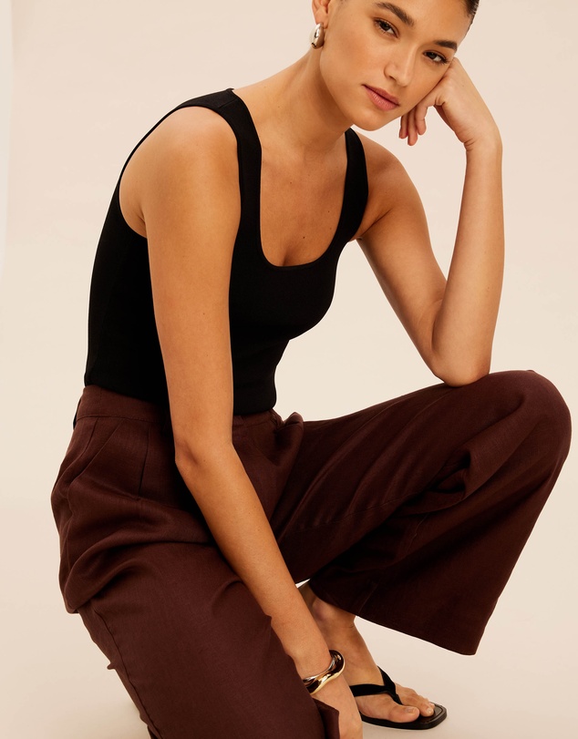 AERE - Allegra Linen Pants