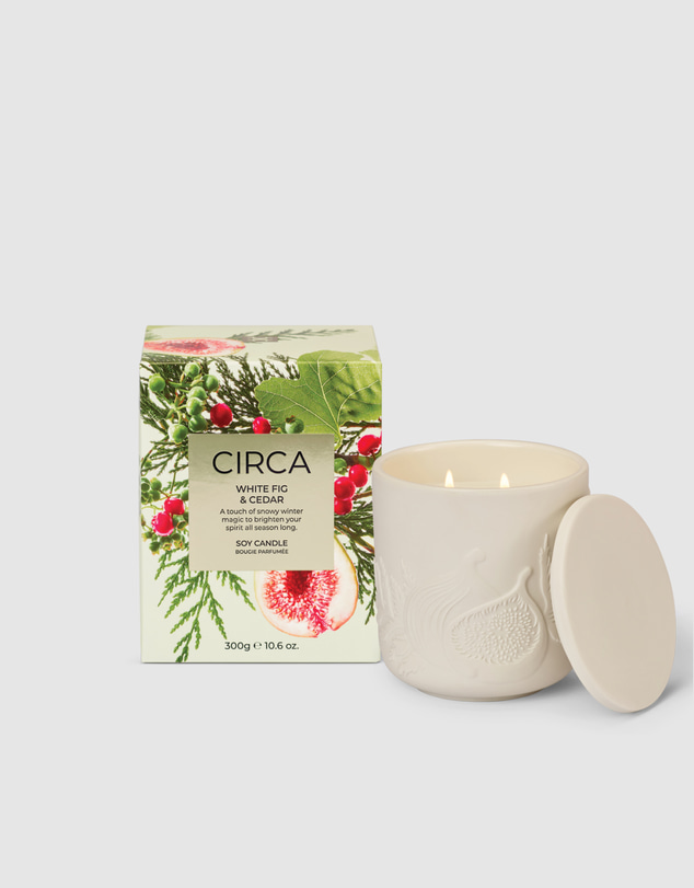 CIRCA - White Fig & Cedar Soy Candle