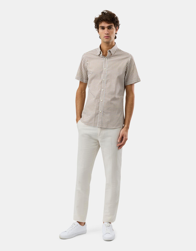 Brooksfield - Casual Shirt Short Sleeve