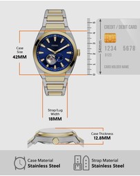 Fossil - Everett Two Tone Analogue Watch