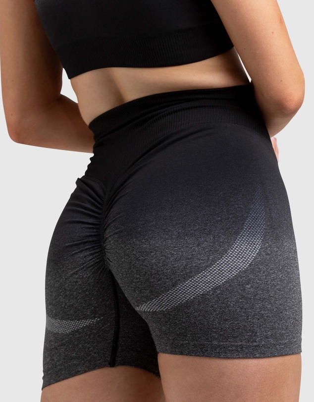 Doyoueven - Ombre Scrunch Seamless Shorts