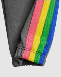 Mini Rodini - The Milky Way Rainbow Panel Sweatpants - Babies-Teens