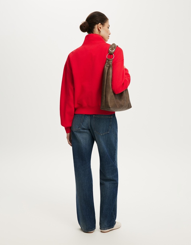 Cotton On - Quarter Zip Sweatshirt