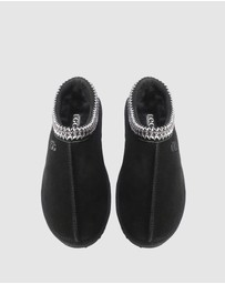 AusWooli Ugg Boots - Mentone Sheepskin Wool Ankle Braid Platform Slippers