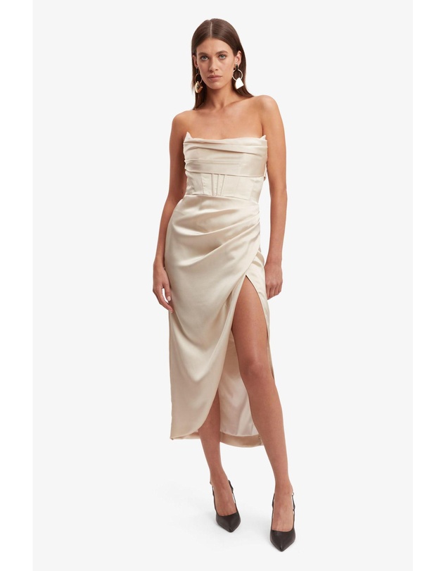 Elio Corset Dress by Bardot Online | THE ICONIC | Australia