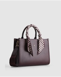 Laura Jones - Small Tote Bag With Scarf