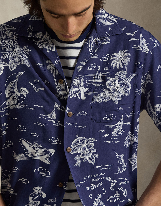 Polo Ralph Lauren - Classic Fit Polo Bear Camp Shirt