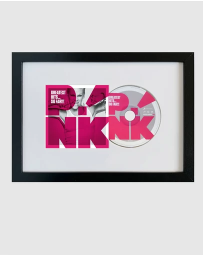 iWorld - P!Nk-Greatest Hits...So Far!!! CD Framed Album Art