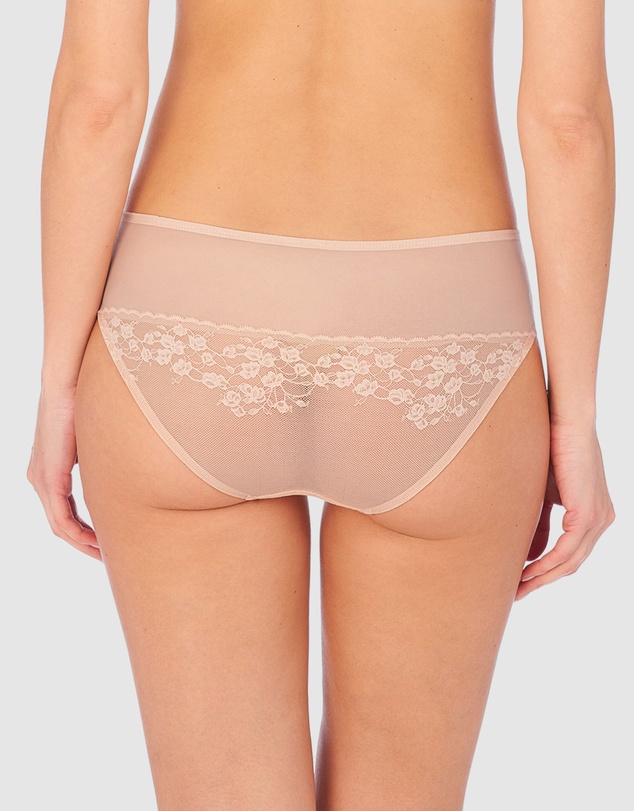 Natori - Cherry Blossom Mesh & Lace Bikini Brief