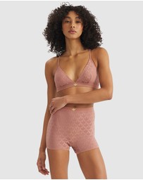 adidas Originals - Microterrot Monogram High Waist Shorty Brief