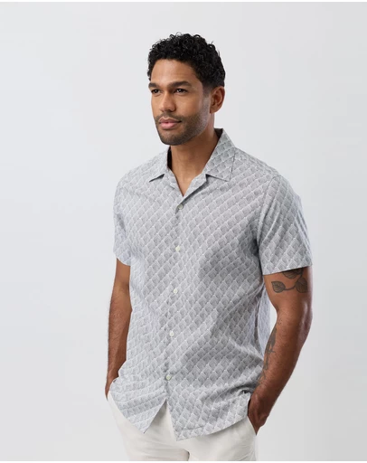 Brooksfield - Casual Shirt Short Sleeve