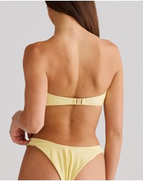 Vacay Swimwear - Positano Top Butter