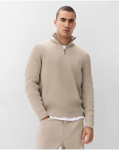 UNISON - Half Zip Knit