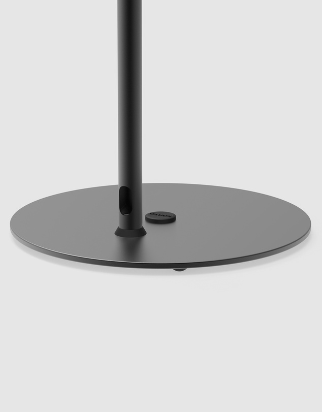 iWorld - Kanto SLH Universal Height Adjustable Speaker Stands for Satellites up to 4.1 kg - Black, Pair