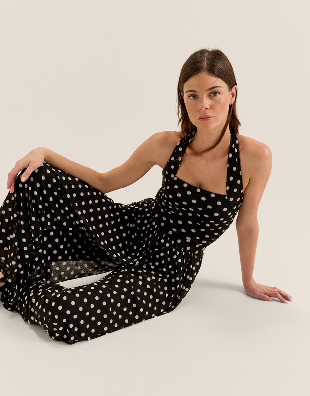 Review - Ava Spot Mesh Pant