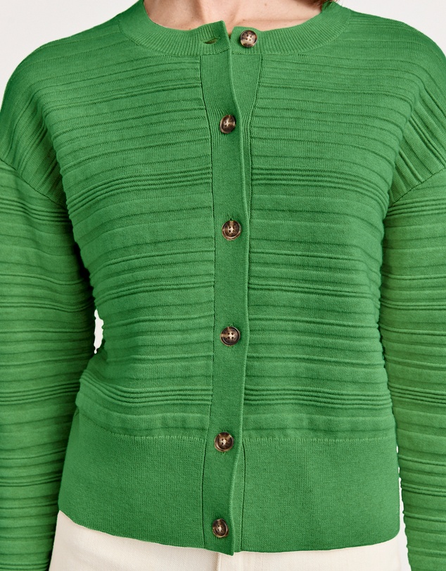 Toorallie - Parallel Knit Cardigan
