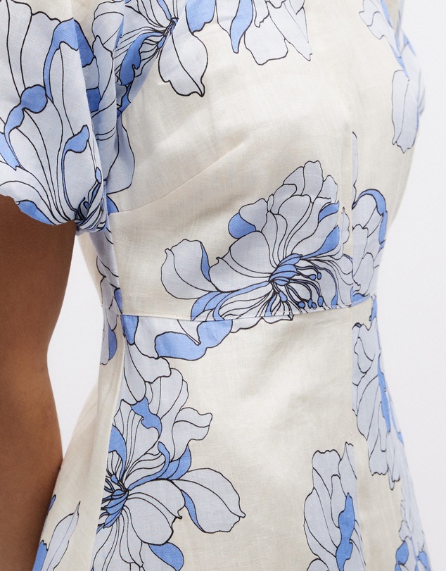 Minima Esenciales - Paityn Rosa Linen Maxi Dress