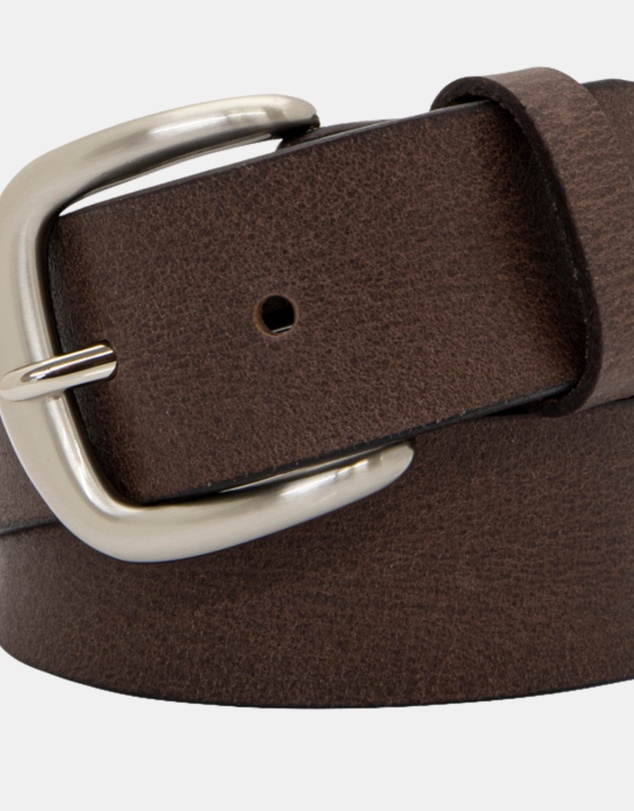 Buckle - Chad. Australian Made Full Grain Vintage Leather Belt. 38mm width.