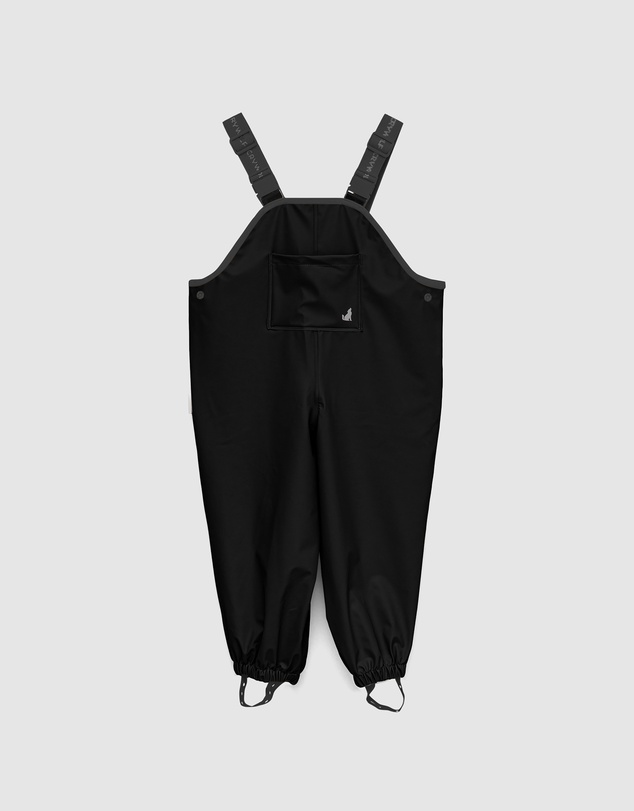 Crywolf - RAIN OVERALLS Black