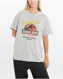 Vintage by The Real Deal - Pre Loved - Vintage Universal Studios Jurassic Park 'The Ride' Tee