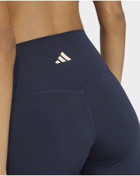 adidas Performance - 3 Stripes Studio All Me Booty Short Leggings Womens