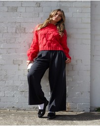 Esther & Co - Hadi Knit - Red